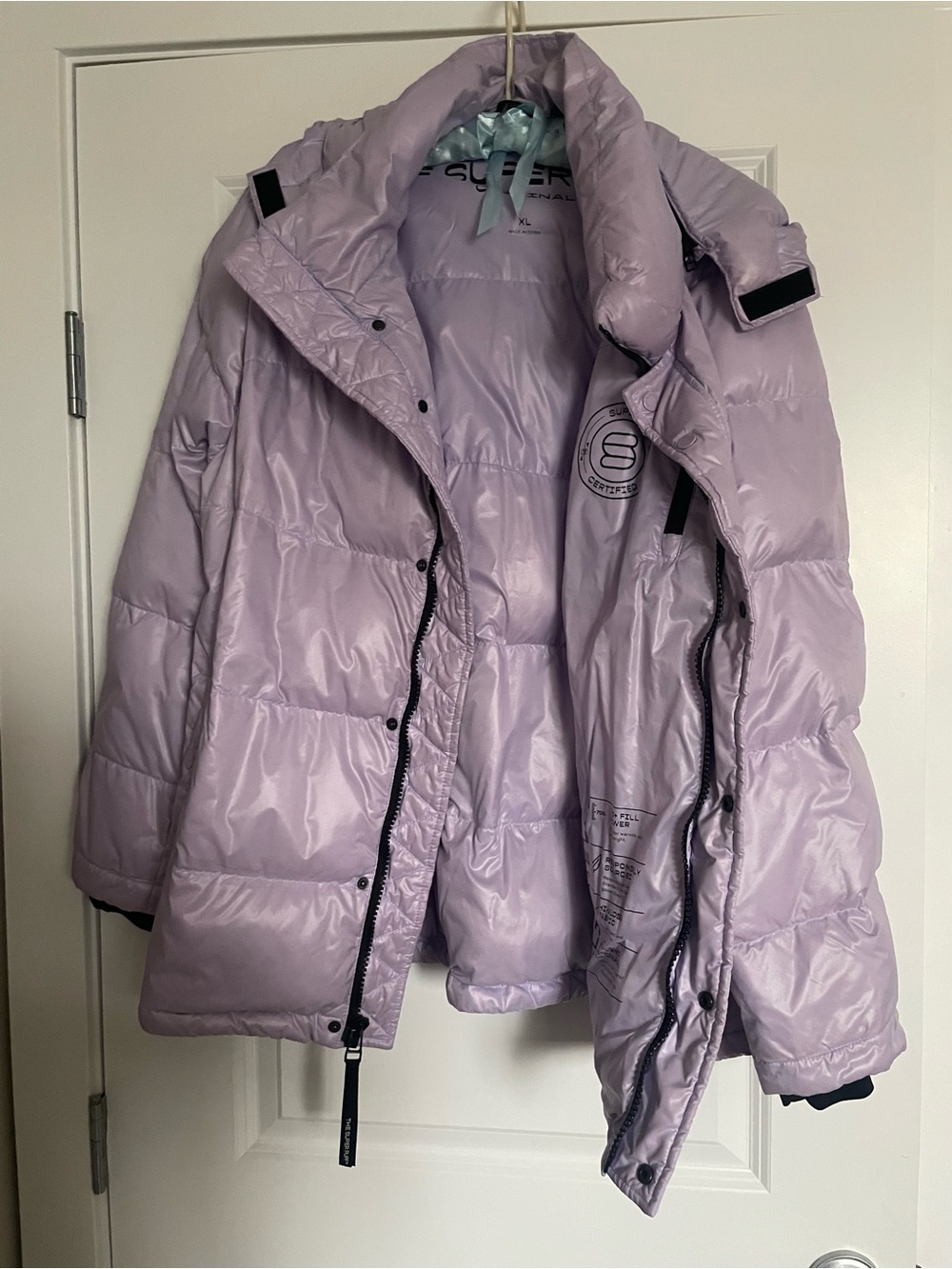Authentic Aritzia Super Puff in lilac/lavender💜